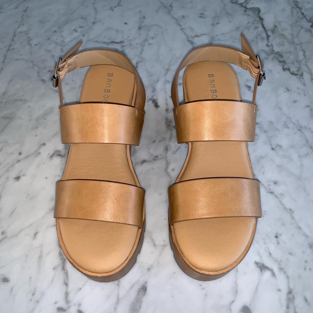 BRAND NEW PLATFORM SANDALS